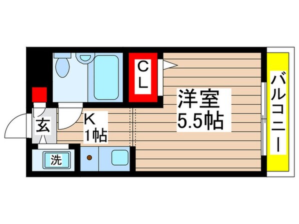 ジョイフル谷津の物件間取画像